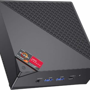 ACEMAGICIAN AM06PRO Mini PC, AMD Ryzen 7 5700U (8C/16T, Fino a 4,3 GHz), 16GB DDR4 RAM 512GB M.2 2280 NVMe SSD Grafica 7 Core 1900 MHz