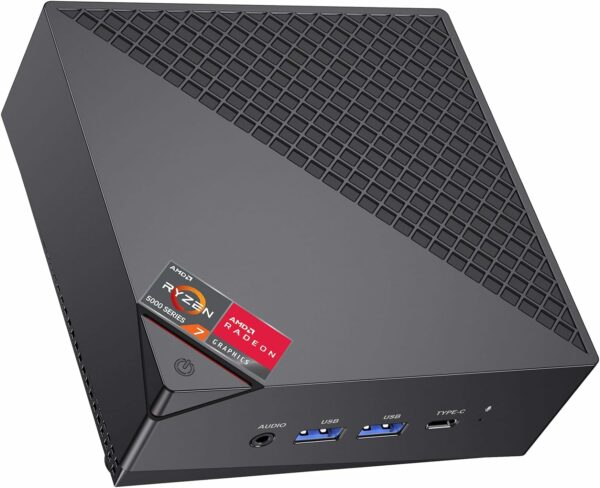 ACEMAGICIAN AM06PRO Mini PC, AMD Ryzen 7 5700U (8C/16T, Fino a 4,3 GHz), 16GB DDR4 RAM 512GB M.2 2280 NVMe SSD Grafica 7 Core 1900 MHz