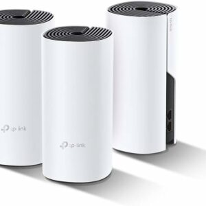 TP-Link Deco P9 Hybrid WiFi Mesh con Powerline, WiFi AC1200 + Powerline AV1000, Adatto per Edifici Storici con Muri Spessi, Pacchetto da 3 Unità